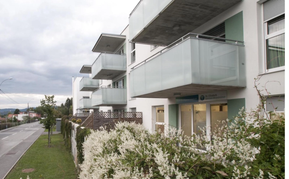 Kampits Ragnitzstraße, Ansicht Richtung Graz