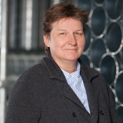 Porträt von Maria Ebner, Technikerin.