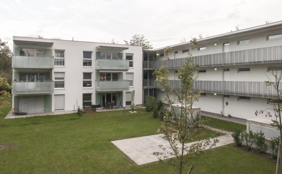 Kampits Hofansicht Ragnitzstraße, Laubengang