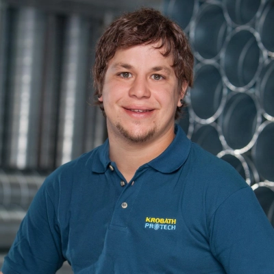 Porträt von Stefan Gmeiner, Monteur.